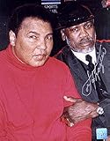 Joe Frazier Autographed Peace of History Ali / Frazier Make-Up 2/10/02 8 x 10 Color Photograph