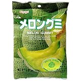 Kasugai Japanese Gummy Candy, Melon Flavor, 4.4-Ounce Bags (Pack of 12)