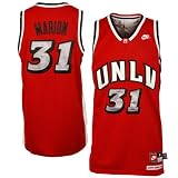 Nike UNLV Runnin' Rebels #31 Shawn Marion Scarlet Twilled Throwback Jersey