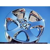 BMW X5 SportStyle 132: Set of 4 genuine factory 19inch chrome wheels by L.A. Wheel and Tire