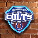 Review Memory Company  / Indianapolis Colts Neon Shield Wall Lamp