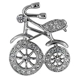 Pugster Vintage Bike Brooch Gifts