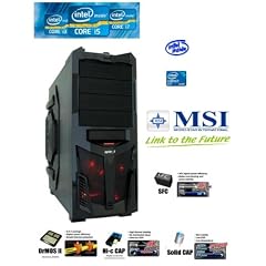 NextDayPC� - GamerII - (Intel Quad Core i7-2700K mit offenen Multiplikator (4x 3.5) und 4x 3.9 GHz im TurboBoost) Turmk�hler Scythe Mugen 3, MSI Z77A-G43, 4GB DDR3, Nvidia Geforce GTX 550 Ti 1 GB, 1 TB HDD SATAIII 6GB/s, 24x DVD&plusmn;RW Brenner mit Lightscribe, Xilence 580W sehr leise, LC Power PRO-918B