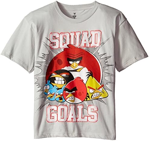 Angry Birds Boys' Squad Goals Short Sleeve Tee