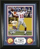 NFL New York Giants Super Bowl XLVI MVP Gold Coin Photo Mint