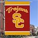Sporting Goods : USC Trojans 28"x40" Banner Flag