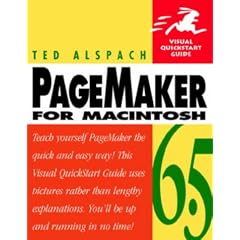 PageMaker 6.5: For Macintosh (Visual QuickStart Guides)