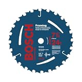 Bosch CB724AB 7-1/4-Inch 24 Tooth ATB Framing Saw Blade with 5/8-Inch and Diamond Knockout Arbor (Single Blade) (Tools & Home Improvement)