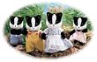 Sylvanian Families Badger Family