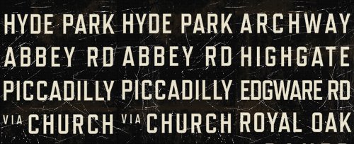 Lamp-In-A-Box London Tube Postcard Table Lamp, Art Printed Lampshade with Silver Metal Base, Home Decor Gifts