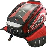 OL121 - Oxford X30 Lifetime Motorcycle Magnetic Tank Bag Red