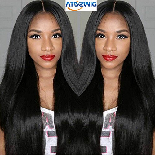 Indian Straight Hair Lace Front Wigs For Black Women Full Lace Human Hair Wigs With Baby Hair 100% Human Virgin Hair Straight