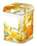 Ideal Home Range Tea Tin with Hinged Lid, Sanddorn