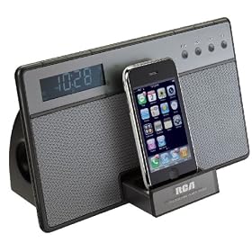 RCA RC65i iPod & iPhone 3G Docking Clock Radio