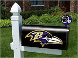 Baltimore Ravens Mailbox Cover and Flag
