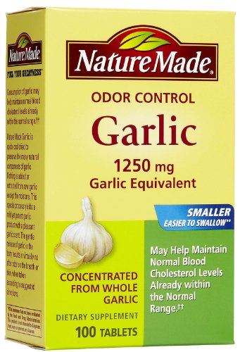 Nature Made Odor Control 1250 Mg Garlic Equivalent Dietary Supplement- 100 Ct Nature Made Odor Control 1250 Mg Garlic Equivalent Dietary Supplement- 100 Ct