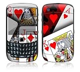 Royal Flush Design Decal Skin Sticker for BlackBerry Curve 8500 Cell Phone