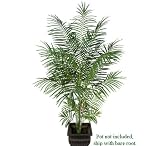 7' Artificial Tropical Areca Palm Trees, with No Pot,