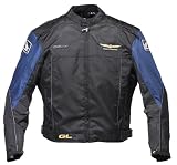 Joe Rocket Goldwing Deals Gap Sport Textile Mens Motorcycle Jacket Black/Dark Blue S