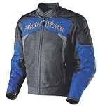 Scorpion ExoWear Hat Trick Blue Large Men's Motorcycle Jacket