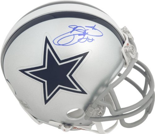 Emmitt Smith Dallas Cowboys Autographed Mini Helmet