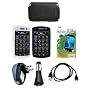 Blackberry Premium Black Leather Case with Belt Clip for Blackberry Storm 9500