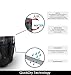 Mesh Beach Bags and Totes - Ultra Durable X Large with Oversized Pockets, Toy Tote Bag for Beach, Picnic, Grocery (Black, No Zipper Closure)