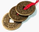 Set of Three I Ching Coins