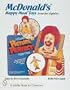 McDonald Happy Meal Toys from the Eighties