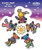 Grateful Dead Daisy Bears - Sticker / Decal