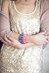 Speak Now Red Rubber Bracelet