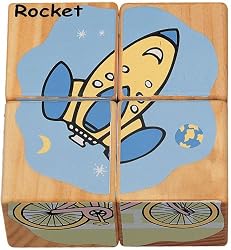 Wooden Puzzle Blocks