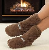 Hot Sox Booties - schoko M(36-41) - K&ouml;rnerpantoffeln - HotSox - DS Produkte