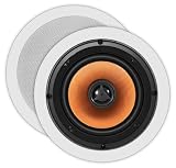 OSD ICE640 High Definition In-Ceiling Speaker Pair (Off White, 2)