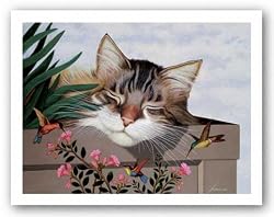 Rocky Selland by Lowell Herrero 9.5"x7.5" Art Print Poster