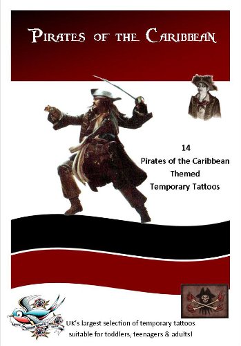 Pirates of the Caribbean Temporary Tattoos
