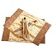 EXP Set Of Two Handmade Silky Place Mats, Two Napkins & 2 Pair Of Chopsticks In Decorative Sheathes