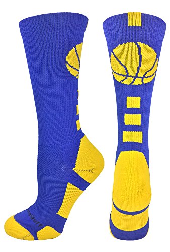 Basketball Logo Crew Socks (over 15 colors)