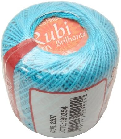 Lot 10 Balls Aqua Size 8 Perle/pearl Cotton Threads for Crochet, Hardanger, Cross Stitch, Needlepoint and Other Hand Embroidery Crafts