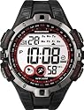Timex Marathon Men's Quartz Watch with LCD Dial Digital Display and Black Resin Strap T5K4234E