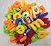 Magnetic Lowercase Letters 78 pcs in Storage Jar - 1.5 inches