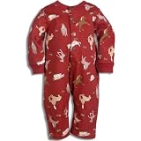Le Top Giddy Up Pony Print Coverall, Brick Red by le top