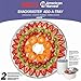 New Nesco Snackmaster Pro Add-A-Tray S For Fd-61/61whc/75pr Food Dehydrator/Jerky Maker 2 Pack