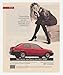 1991 Red Toyota Tercel Thirtysomething Print Ad (18914)
