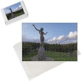 Photo Jigsaw Puzzle of Statue of the elf girl Tarira, fantasy figure of the author William Heinesens, from Robert HardingIMAGE