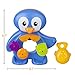 Bath Toys For Toddlers By ZIG ZAG KID - Fun Penguin BathTub Toy - Interactive & Educational Toddler Toy! Non-toxic, Safe, BEST Toddler Bath Toy for Kids - Gift-boxed Fun Baby Bath Toy For Girls & Boys
