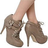 Safari7 Military Ankle Bootie TAUPE