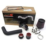 03-09 Mazda Mazda3 2.0L 2.3L HPS Cold Air Intake System Kit Wrinkle Black by HPS