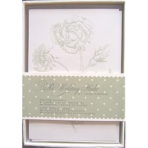 Anna Griffin Wedding Studio Invitation Kit - Green Floral - 50/50/50/50