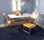 Retro 5-Pc. Dining Set, YELLOW